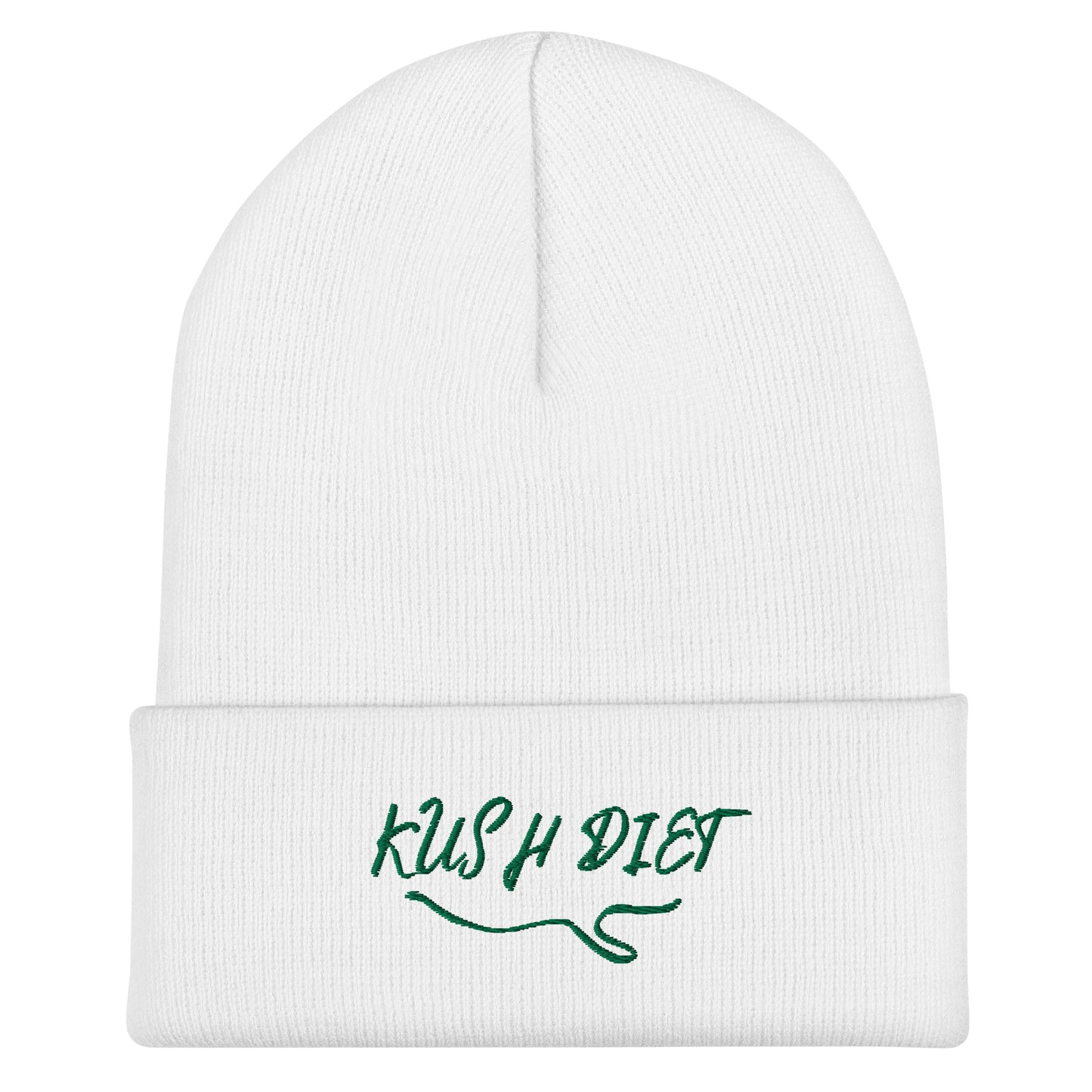 Kush Diet - Cuffed Beanie (Embroidered)